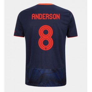 Nottingham Forest Elliot Anderson #8 Tredjetrøje 2025-26 Kortærmet